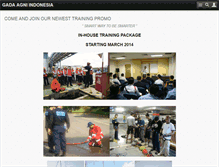 Tablet Screenshot of gadaagni.com